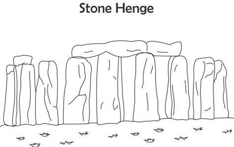 Stonehenge Printable